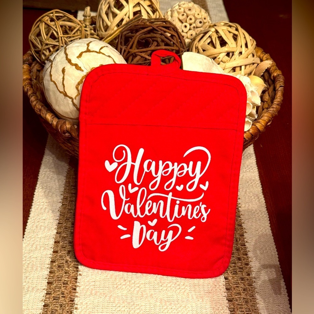 Valentines Day Oven Mitt Cute